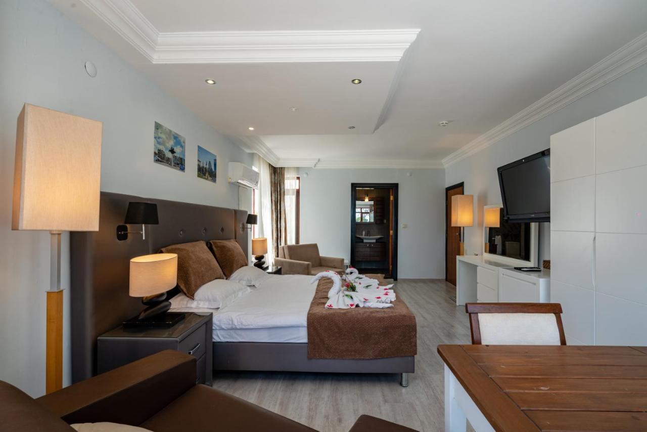 Sare Beach Hotel Antalya Bagian luar foto