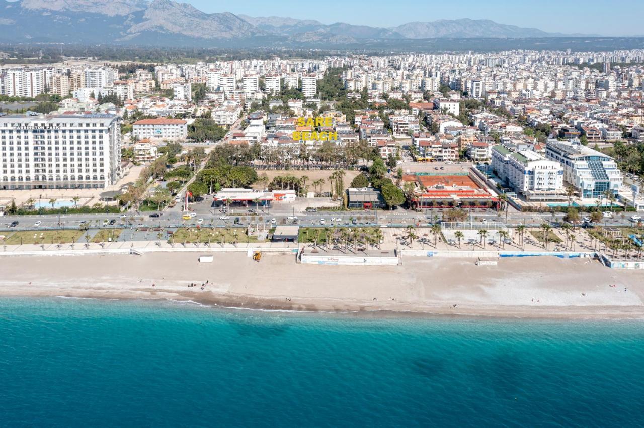 Sare Beach Hotel Antalya Bagian luar foto
